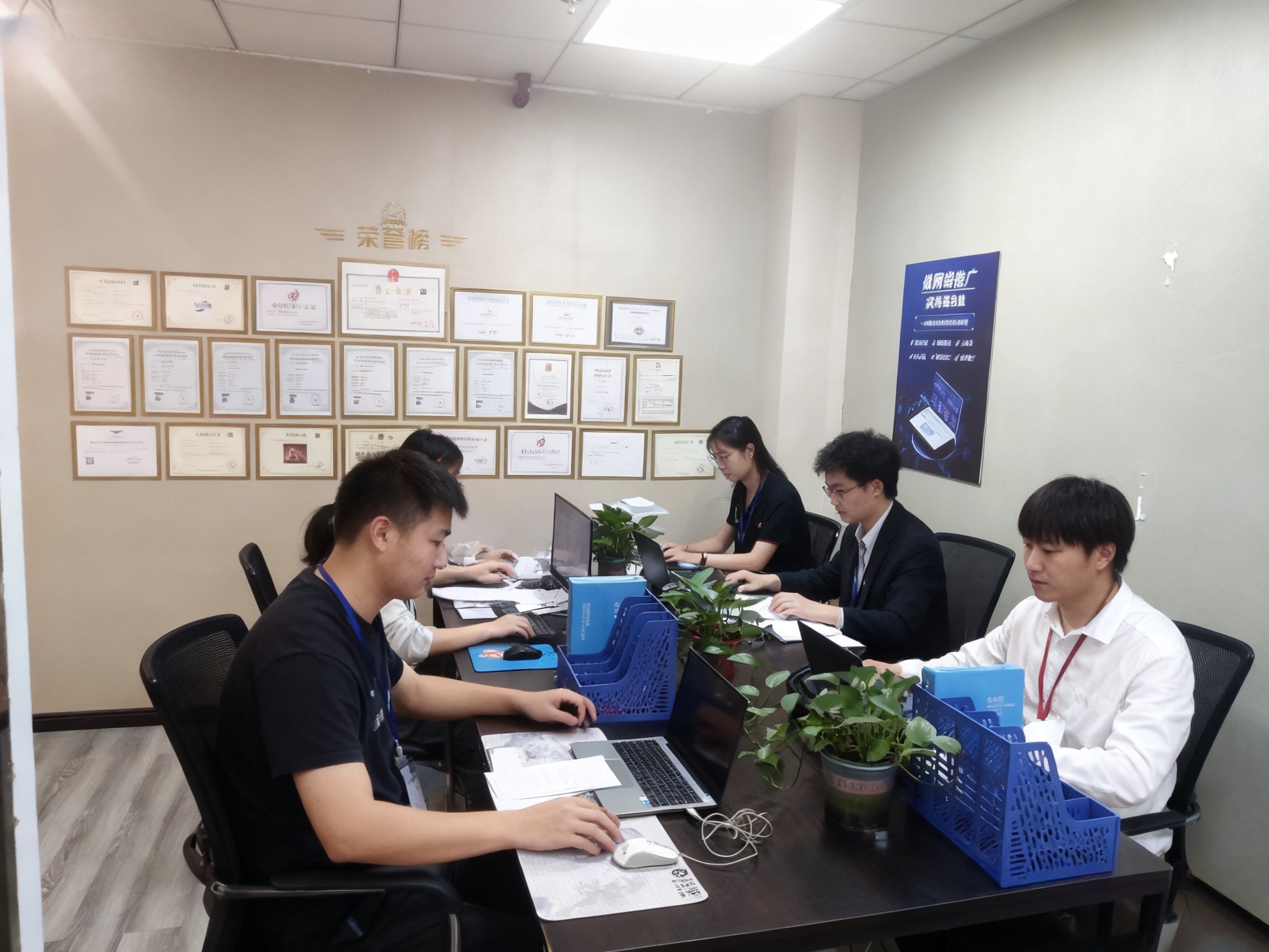 网推传媒有限公司的办公与沟通环境实拍